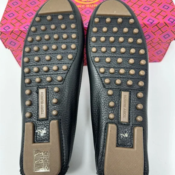 Tory Burch Everly Driver Black Leather - Picture 5 of 6